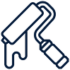 Hand saw tool icon